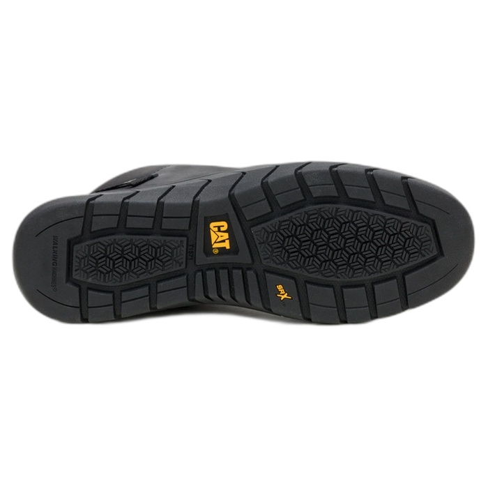 Ανδρικά μαύρα μποτάκια CAT Flexion P726984