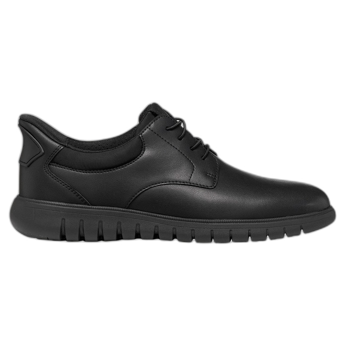 Ανδρικό μαύρο παπούτσι Geox Flextride F Plus Black U664JA