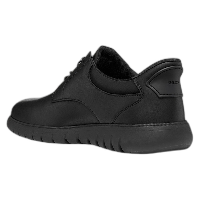 Ανδρικό μαύρο παπούτσι Geox Flextride F Plus Black U664JA