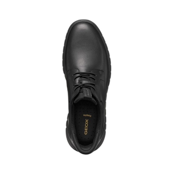 Ανδρικό μαύρο παπούτσι Geox Flextride F Plus Black U664JA