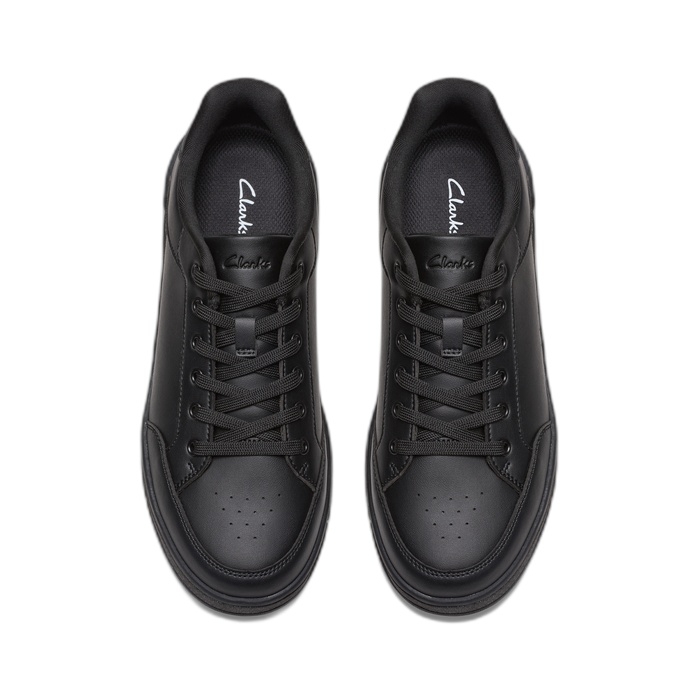Ανδρικό μαύρο sneaker Clarks Check Lace 26185319