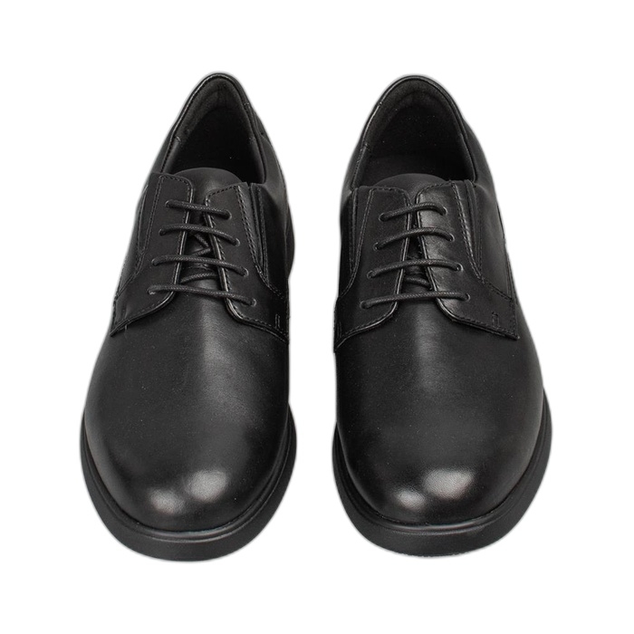 Geox ανδρικό urban μαύρο παπούτσι spherica EC11 U65BJB