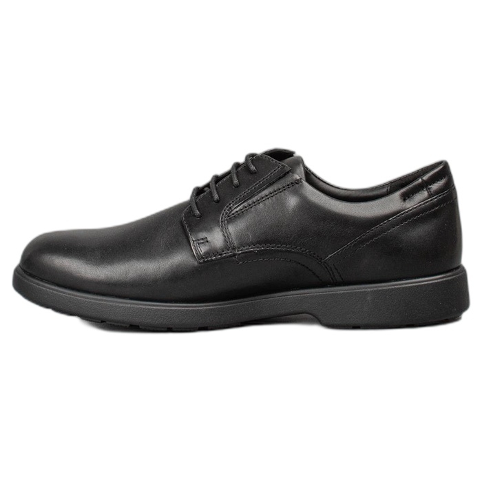 Geox ανδρικό urban μαύρο παπούτσι spherica EC11 U65BJB