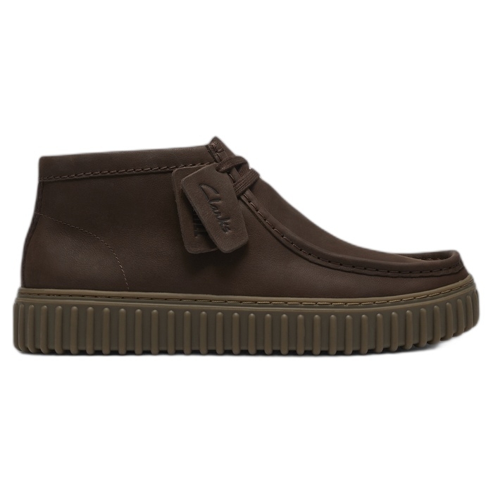 Ανδρικά καφέ μποτάκια Clarks Torhill Hi  26327242