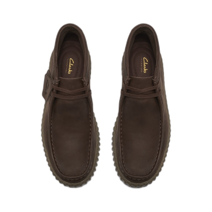Ανδρικά καφέ μποτάκια Clarks Torhill Hi  26327242