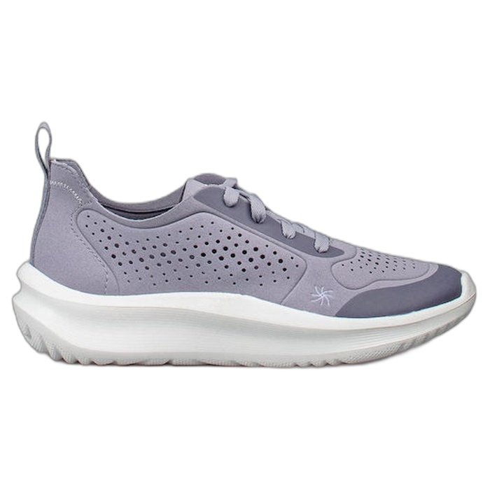 Γυναικείο αθλητικό sneaker Clarks Solevana σε μωβ χρώμα