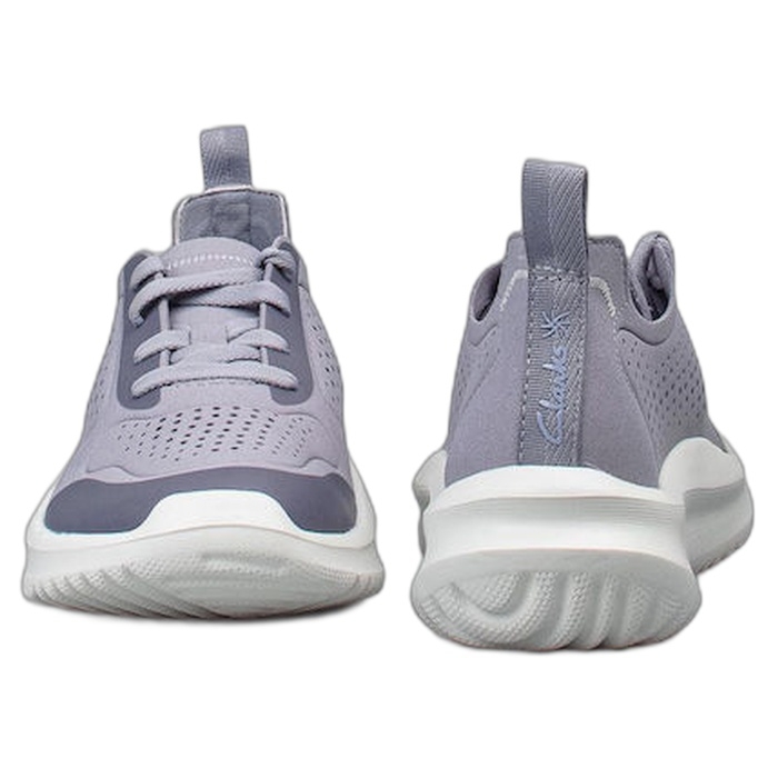 Γυναικείο αθλητικό sneaker Clarks Solevana σε μωβ χρώμα