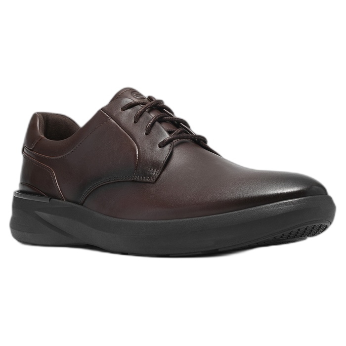 Ανδρικό καφέ παπούτσι Clarks Code H Plain Brown 26328045