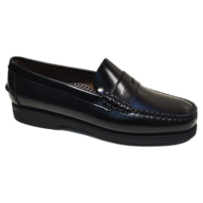 Ανδρικά παπούτσια Sebago Loafers Polaris με λάστιχο από κάτω και χρώμα Burgundy 731243W