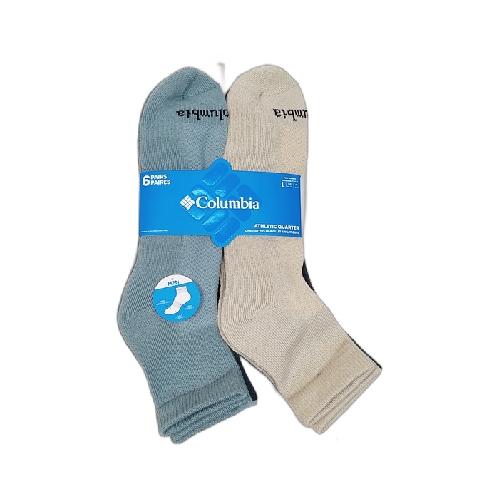 Ανδρικές πεζοπορικές χαμηλές κάλτσες Columbia Athletic Solid Quarter C1445E