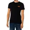 SUPERDRY M1011245A-A0C ΜΠΛΟΥΖΑ ESSENTIAL LOGO BLACK