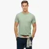 SUPERDRY M1012226A-E8K ΜΠΛΟΥΖΑ CLASSIC ESSENTIAL WASHED SLATE