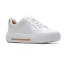 CLARKS HOLLYHOCK WALK WHITE 26183050 ΓΥΝΑΙΚΕΙΑ