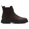 CLARKS BADBURY EASY DARK BROWN 26183258