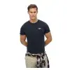 SUPERDRY M1012078A-98T ΜΠΛΟΥΖΑ ESSENTIAL CONTRAST ECLIPSE NAVY