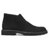 CLARKS BERWICK DB BLACK SUEDE 26320306