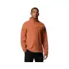 COLUMBIA XM6410-235 FAST TREK III HALF ZIP ORANGE