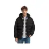 SUPERDRY M5011905A-16A JACKET PUFFER HOODED BLACK