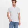 GEOX M3510B T2649 F1492 POLO OPTICAL WHITE